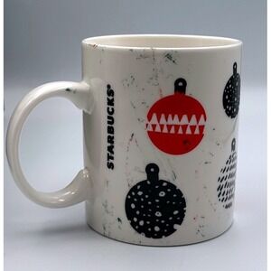 2016 Starbucks Christmas‎ Ornament Holiday Mug 12 oz